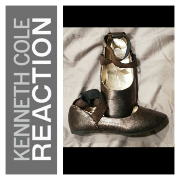 Brown snake print ballerina shoe (size 12) - Picture 1 of 5